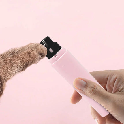 FurTrim Pro | Oplaadbare Elektrische Nagelvijl voor Huisdieren met LED Licht | Pijnloze Nagelverzorging voor Honden en Katten | Stil en Ergonomisch