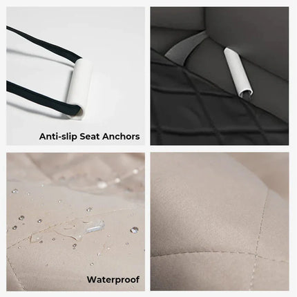 Waterbestendige en Krasvrije Autostoelbeschermer voor Huisdieren | Dubbelzijdig, Opvouwbaar en Comfortabel Design | 92x127,6 cm