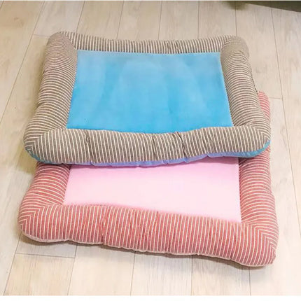 Ademende Koelmat voor Huisdieren | Ademend & Wasbaar | Beschikbaar in Maten S M L | Ideaal voor Katten en Honden van Alle Groottes | Ondersteunt Comfort & Koelte | Geschikt voor Binnenshuis en Outdoor gebruik