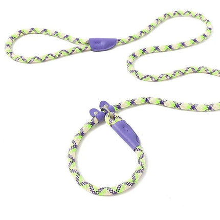 Reflecterende Veiligheidsriem | Verstelbaar en Duurzaam | Voor Middelgrote en Grote Honden | Comfortabel No-Pull Design | Nylon | Verschillende Kleuren | Perfect voor Nachtelijke Wandelingen