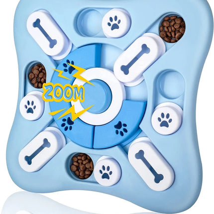 Interactief Puzzelspeelgoed voor Honden | IQ-Training met Snackbeloning | Stimuleert Mentale Scherpte en Voorkomt Verveling | Geschikt voor Alle Hondenmaten