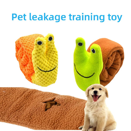 Slakvormige Puzzel Feeder en Snuffelmat voor Honden | Helpt bij Olfactorische Training en Voorkomt Verveling | Voor Kleine tot Middelgrote Honden