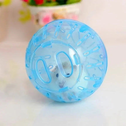 MOONBIFFY Hamster Rennende Bal | Transparant Ademend Ontwerp | Kleine Dieren Fitness Toy | Loopwiel