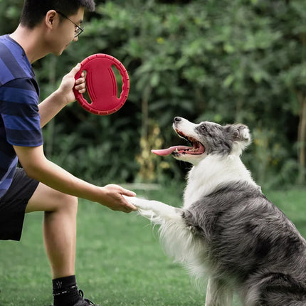 Duurzame Vliegende Schijf voor Honden | Ideaal voor Actieve Training en Speelsessies | Geschikt voor Alle Hondenmaten | Slijt- en Waterbestendig