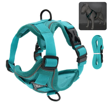 PawSecure | Veilig en Comfortabel Buitenharnas voor Honden en Katten | Reflecterend en Ademend Mesh | Verschillende Maten en Kleuren