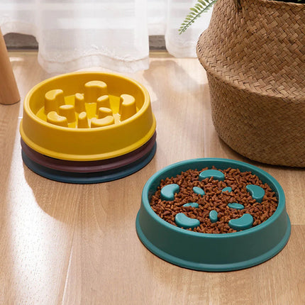 Miska na karmę Maze Bowl | Konstrukcja zapobiegająca połykaniu dla psów i kotów | Materiał bez BPA | Spód antypoślizgowy | Stymulacja umysłowa