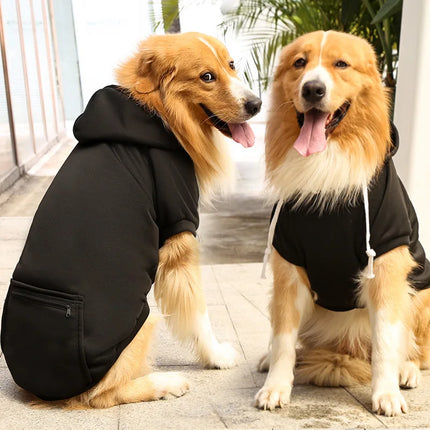 Bobby Hondenhoodie met Capuchon en Zak | Zachte Fleece | Comfortabele, Ademende Hoodie | Voor Honden | Warm en Stijlvol | Dagelijkse Wandelingen