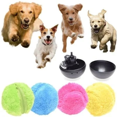 Automatische Interactieve Rollende Speelbal | Veilig en Oplaadbaar | Geschikt voor Actieve Honden