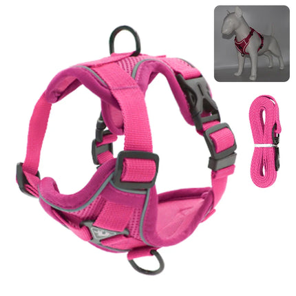 PawSecure | Veilig en Comfortabel Buitenharnas voor Honden en Katten | Reflecterend en Ademend Mesh | Verschillende Maten en Kleuren
