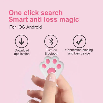 Mini Draadloze GPS-Tracker voor Huisdieren | Slimme Locatieapparaat | Ideaal voor Honden en Katten | Bereik tot 25 Meter | Meerdere Kleuren