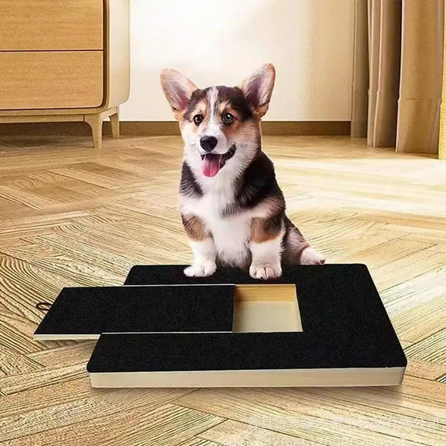 Lima de uñas de madera para perros | Cuidado ajustable de uñas naturales | Limado seguro para perros | Accesorio PawsFile
