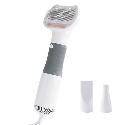 FurBreeze haardroger voor huisdieren | Stille ergonomische föhn | Ingebouwde ontwarborstel | Instelbare snelheid en warmte | Geschikt voor alle vachttypes