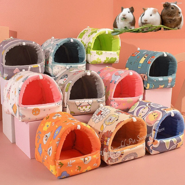 Hamster Hangmat | Cavia Huisje | Kleine Dieren Kooi Accessoire | Chinchilla Bed | Kunststof Knaagdier Verstopplek