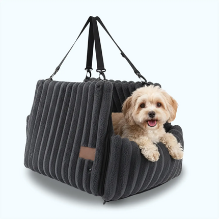 MrFluffyFriend | Safe Car Seat for Dogs | Comfortable Ride | Easy Installation | Suitable for Small and Medium-Sized Dogs