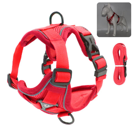 PawSecure | Veilig en Comfortabel Buitenharnas voor Honden en Katten | Reflecterend en Ademend Mesh | Verschillende Maten en Kleuren