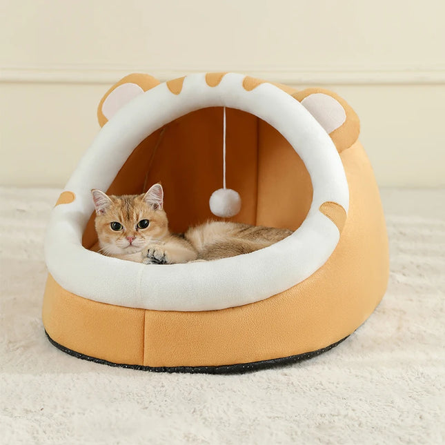 Kattenmand Warm | Huisdierbed Cave | Honden Nest | Katoenen Slaaphuisje | Comfortabel Dierenverblijf | Kleine Dierenmand | Zachte Kattenmand | Huisdierproducten | NoEnName_Null China