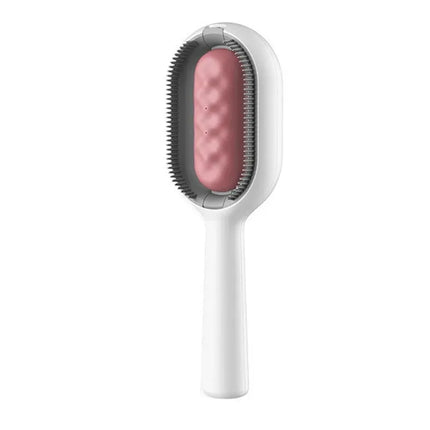FurBrush Verzorgingshulpmiddel voor Huisdieren | Waterreservoir en Zacht Siliconen | Voor Honden en Katten | Zwart