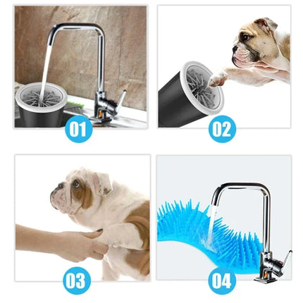 PawPerfect | Automatische Potenreiniger voor Honden | S & M Maten | Inclusief USB-kabel | Krachtige 2000 mAh Batterij