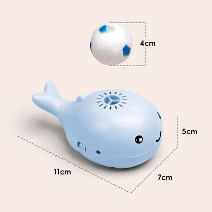 Elektrische Zweefbal Speelgoed voor Katten | Walvisvormig | USB Oplaadbaar | Interactief Huisdierenspeelgoed | Zwevende Bal | Draagbaar en Veilig | Multifunctionele Ventilator Functie