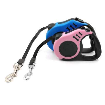 FlexiLoop Automatische Rollijn voor Honden | Keuze uit 3m of 5m Lengte | Verkrijgbaar in 7 Kleuren | Lichtgewicht & Comfortabel