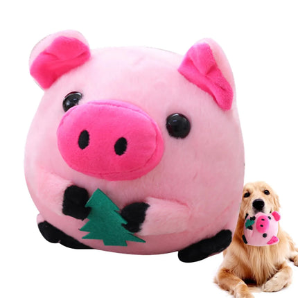 Actief Pluche Springbal voor Huisdieren | Elektronisch, Bouncend Speelgoed met Dierengeluiden voor Honden & Katten