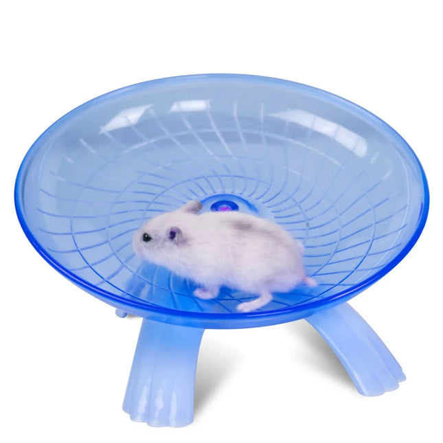 Draaischijf Hamsterwiel Geluidloos | Kunststof Speelgoed | Stalen As Hamstermolen | Kleine Dieren Accessoires | NoEnName_Null