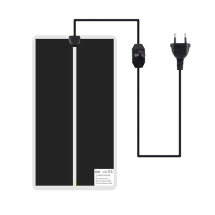 Mata grzewcza do sadzonek i gadów | 5W-45W | Regulowany termostat | Wodoodporna | Materiał PET | Wtyczka EU | 220V-240V | Energooszczędna | Bezpieczna dla zwierząt | Nadaje się do roślin i terrariów