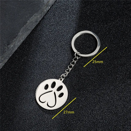 Sleutelhanger schattige katten | Roestvrij staal | Kattenhanger voor vrouwen | Auto sleutelhanger | Tas accessoire | Creatief dierencadeau