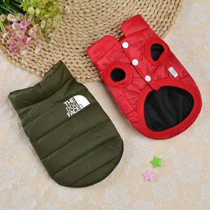 Warme Hondenjas Dubbelzijdig | Winterkleding Kleine en Middelgrote Honden | Vest Chihuahua Zacht