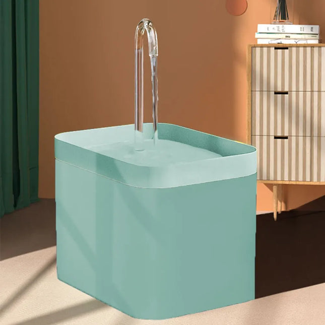 PawPure Automatische Drinkoplossing voor Katten en Kleine Honden | Fluisterstil met Geavanceerd Filter | 1.5L Capaciteit