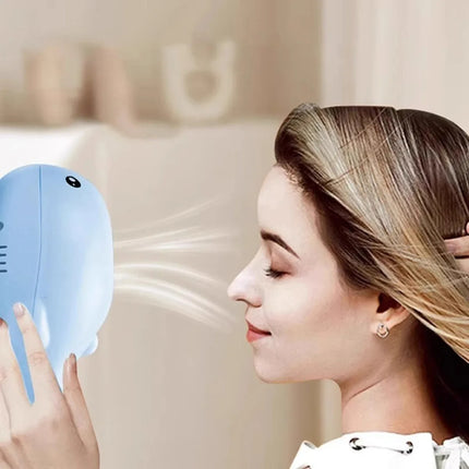 Elektrische Zweefbal Speelgoed voor Katten | Walvisvormig | USB Oplaadbaar | Interactief Huisdierenspeelgoed | Zwevende Bal | Draagbaar en Veilig | Multifunctionele Ventilator Functie