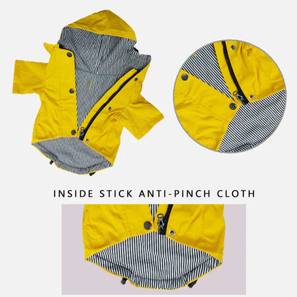 Waterdichte en Winddichte Hondenjas | Comfortabel en Warm voor Herfst en Winter | Geschikt voor Alle Hondenrassen | Maten S-5XL