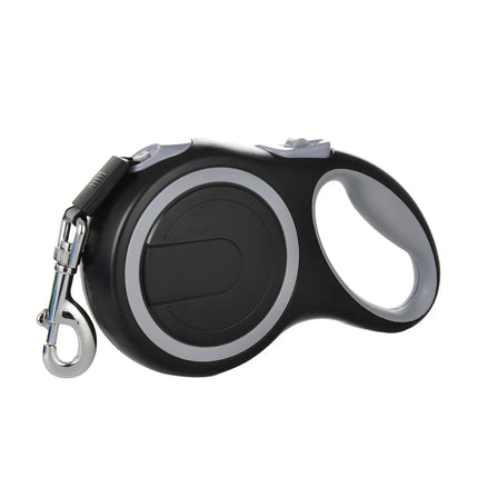 FlexiWalk Hondenlijn | Verstelbaar 3m, 5m, 8m | Geschikt voor Honden tot 50kg | Duurzaam Nylon & ABS | Comfortabele Grip