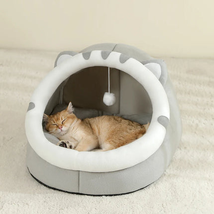 Kattenmand Warm | Huisdierbed Cave | Honden Nest | Katoenen Slaaphuisje | Comfortabel Dierenverblijf | Kleine Dierenmand | Zachte Kattenmand | Huisdierproducten | NoEnName_Null China