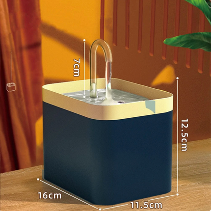 AquaPaws | Automatische waterdispenser voor huisdieren met antibacterieel filter | Grote capaciteit | Voedselveilig | Gemakkelijk schoon te maken