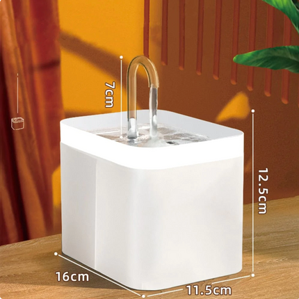 AquaPaws | Automatische waterdispenser voor huisdieren met antibacterieel filter | Grote capaciteit | Voedselveilig | Gemakkelijk schoon te maken