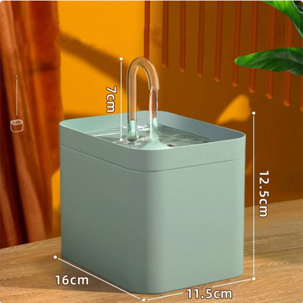 AquaPaws | Automatische waterdispenser voor huisdieren met antibacterieel filter | Grote capaciteit | Voedselveilig | Gemakkelijk schoon te maken
