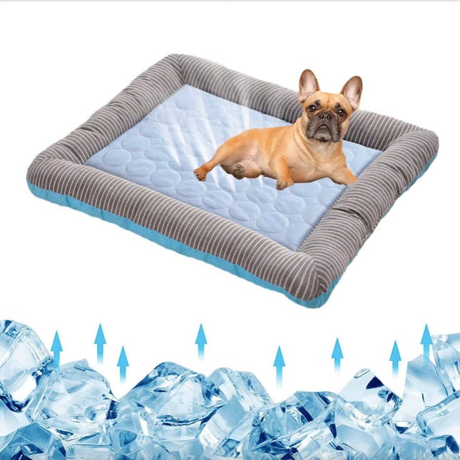 Ademende Koelmat voor Huisdieren | Ademend & Wasbaar | Beschikbaar in Maten S M L | Ideaal voor Katten en Honden van Alle Groottes | Ondersteunt Comfort & Koelte | Geschikt voor Binnenshuis en Outdoor gebruik