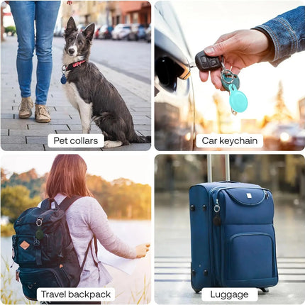 Ziggy Huisdier Tracker | Locatiebepaling via smartphone | Compatibel met Find My & Siri | Veiligheid voor honden & katten | Compact ontwerp