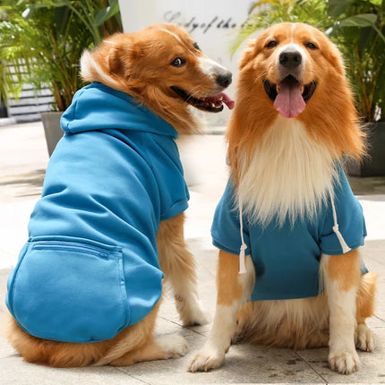 Bobby Hondenhoodie met Capuchon en Zak | Zachte Fleece | Comfortabele, Ademende Hoodie | Voor Honden | Warm en Stijlvol | Dagelijkse Wandelingen