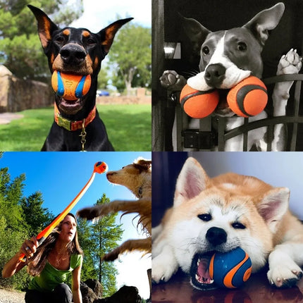 Onbreekbare Speelbal voor Honden | Veilig en Duurzaam | Geschikt voor Apporteren, Kauwen | Voor alle Grootte Honden | Makkelijk Schoon te Maken