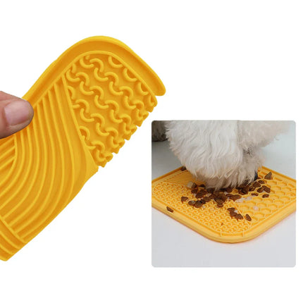 LickMaster – Premium Siliconen Anti-Schrok Voermat | Kalmeert en Bevordert Gezonde Eetgewoontes bij Honden en Katten | Met Zuignappen