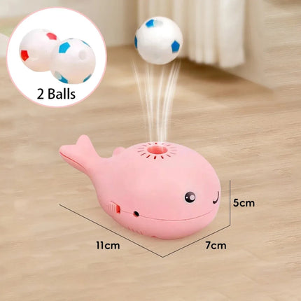 Elektrische Zweefbal Speelgoed voor Katten | Walvisvormig | USB Oplaadbaar | Interactief Huisdierenspeelgoed | Zwevende Bal | Draagbaar en Veilig | Multifunctionele Ventilator Functie