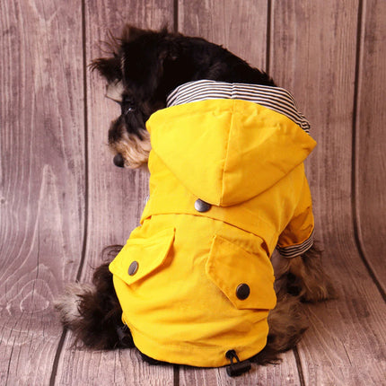 Waterdichte en Winddichte Hondenjas | Comfortabel en Warm voor Herfst en Winter | Geschikt voor Alle Hondenrassen | Maten S-5XL