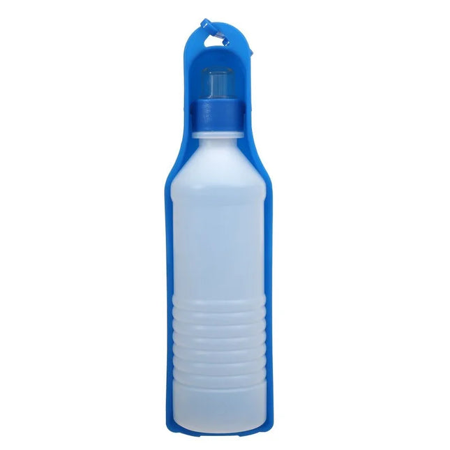 2-in-1 Waterfles voor Honden | Inklapbaar en Lekvrij Ontwerp | Ideaal voor Wandelingen, Reizen en Kamperen