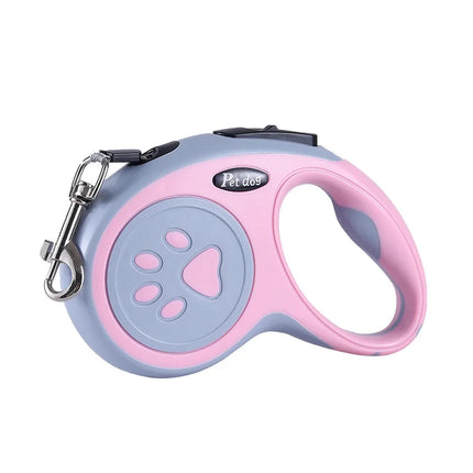 Automatische Nylon Hondenriem Uittrekbaar | Voor Kleine en Middelgrote Honden | Duurzaam | Wandelen en Rennen | Roze/Blauw/Zwart/Groen | 3m 5m | Geschikt Voor Katten | Alle Seizoenen