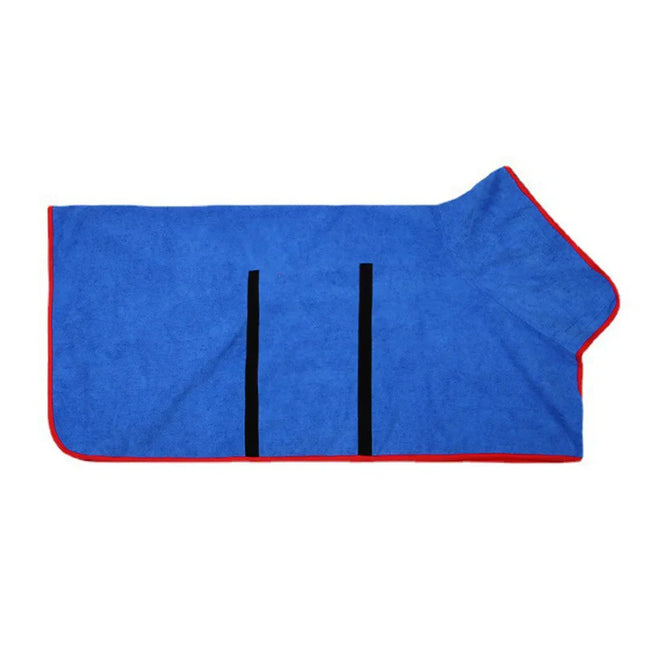 Binky hondenhanddoek | Super absorberende microvezel drooghanddoek voor honden | Snel drogen na bad of wandeling | Comfortabel en makkelijk aan te trekken | Wasbaar