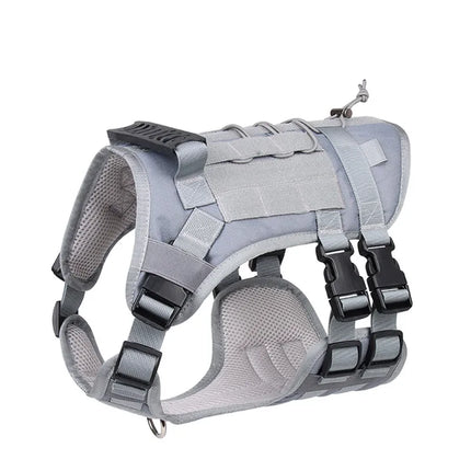 Tactisch Hondentuig voor Middelgrote en Grote Honden | Stevig Nylon | Verstelbaar, Ergonomisch en Comfortabel | Geschikt voor Outdoor, Wandelingen en Training