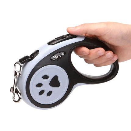 Automatische Nylon Hondenriem Uittrekbaar | Voor Kleine en Middelgrote Honden | Duurzaam | Wandelen en Rennen | Roze/Blauw/Zwart/Groen | 3m 5m | Geschikt Voor Katten | Alle Seizoenen