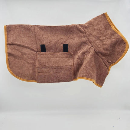 Binky hondenhanddoek | Super absorberende microvezel drooghanddoek voor honden | Snel drogen na bad of wandeling | Comfortabel en makkelijk aan te trekken | Wasbaar